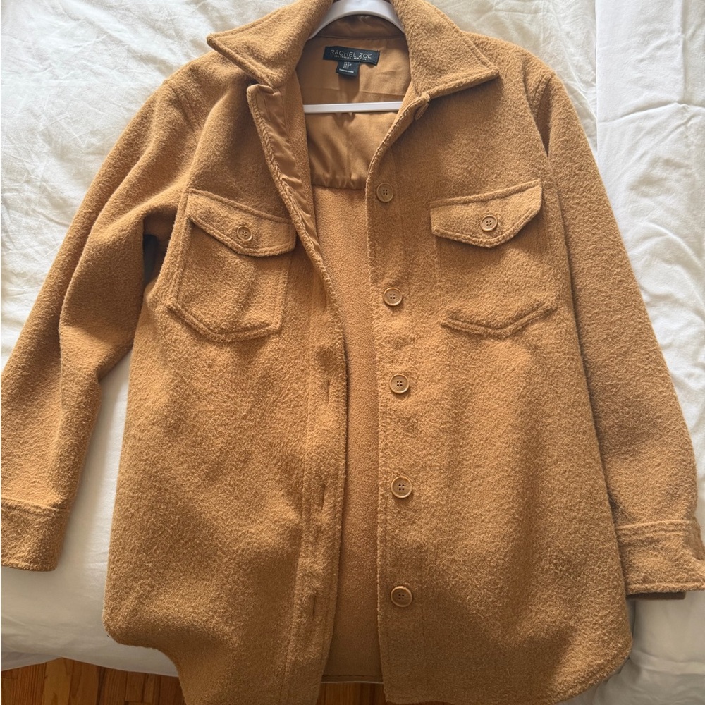 Rachel Zoe Tan Wool Jacket/Shacket